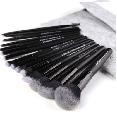 ZOREYA Artificial Fiber Black Makeup Brush Set Natural Best Quality Makeup Brush